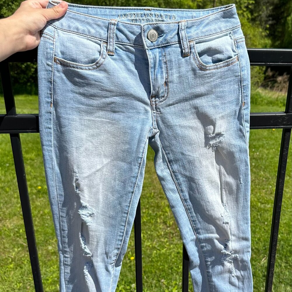 American Eagle Outfitters Super Stretch Jegging Size 2 Long